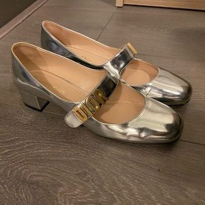 Mirror Finish Calfskin Baby-D Ballet Pumps 36.5
